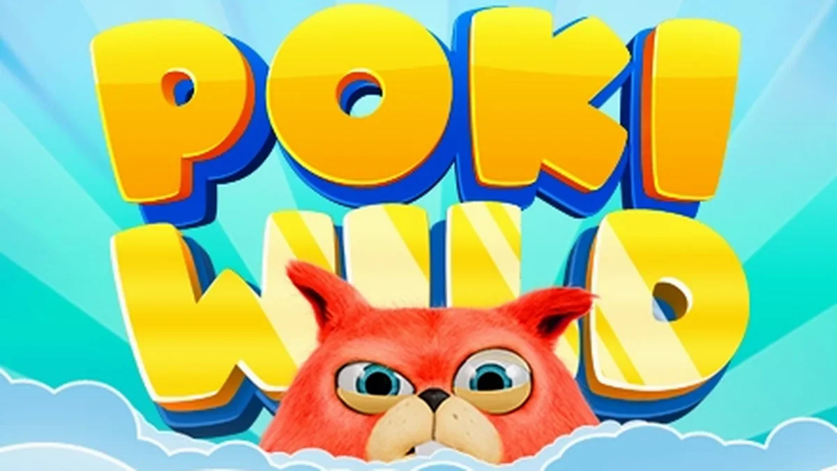 Tampilan visual antarmuka permainan slot Poki Wild